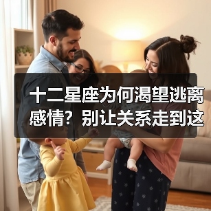 十二星座为何渴望逃离感情?别让关系走到这步(图4) 十二星座为何渴望逃离感情?别让关系走到这步(图4)
