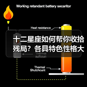 十二星座如何帮你收拾残局？各具特色性格大不同（图1）