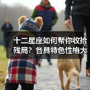 十二星座如何帮你收拾残局？各具特色性格大不同（图3）