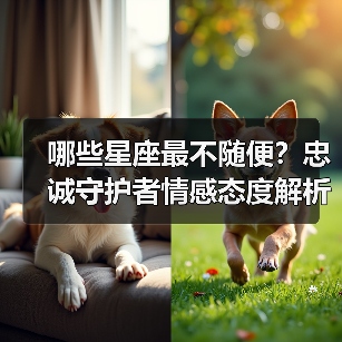 哪些星座最不随便?忠诚守护者情感态度解析(图1) 哪些星座最不随便?忠诚守护者情感态度解析(图1)