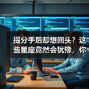 提分手后却想回头?这些星座竟然会犹豫,你遇到过吗?(图2) 提分手后却想回头?这些星座竟然会犹豫,你遇到过吗?(图2)