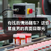 有钱后情场翻车?这些星座男的真面目曝光(图1) 有钱后情场翻车?这些星座男的真面目曝光(图1)
