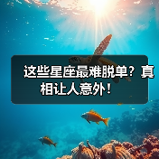 这些星座最难脱单?真相让人意外!(图2) 这些星座最难脱单?真相让人意外!(图2)
