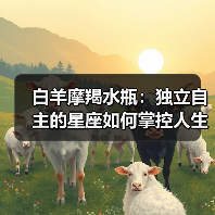 白羊摩羯水瓶:独立自主的星座如何掌控人生?(图2) 白羊摩羯水瓶:独立自主的星座如何掌控人生?(图2)