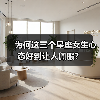 为何这三个星座女生心态好到让人佩服？（图2）
