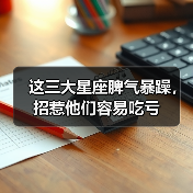 这三大星座脾气暴躁,招惹他们容易吃亏(图3) 这三大星座脾气暴躁,招惹他们容易吃亏(图3)