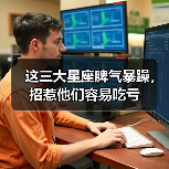 这三大星座脾气暴躁,招惹他们容易吃亏(图1) 这三大星座脾气暴躁,招惹他们容易吃亏(图1)