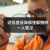 这些星座异缘佳却独钟一人情深（图1）