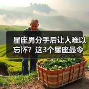 星座男分手后让人难以忘怀?这3个星座最令人心碎(图2) 星座男分手后让人难以忘怀?这3个星座最令人心碎(图2)