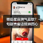哪些星座脾气最软?一句甜言蜜语就哄回心(图2) 哪些星座脾气最软?一句甜言蜜语就哄回心(图2)