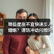 哪些星座不宜快速步入婚姻？谨防冲动闪婚风险（图4）