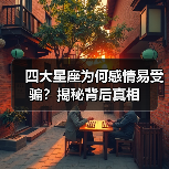 四大星座为何感情易受骗?揭秘背后真相(图4) 四大星座为何感情易受骗?揭秘背后真相(图4)