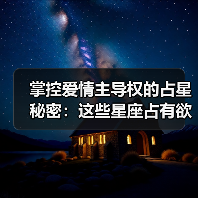 掌控爱情主导权的占星秘密:这些星座占有欲爆棚!(图1) 掌控爱情主导权的占星秘密:这些星座占有欲爆棚!(图1)