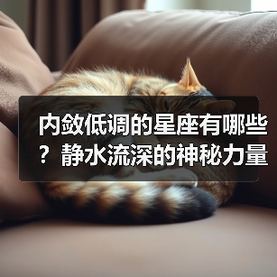 内敛低调的星座有哪些？静水流深的神秘力量（图2）