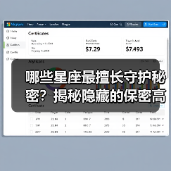 哪些星座最擅长守护秘密?揭秘隐藏的保密高手(图4) 哪些星座最擅长守护秘密?揭秘隐藏的保密高手(图4)