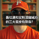 看似温和实则深藏城府的三大星座有哪些?(图1) 看似温和实则深藏城府的三大星座有哪些?(图1)