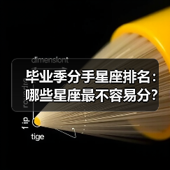 毕业季分手星座排名：哪些星座最不容易分？（图1）
