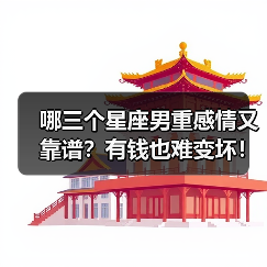 哪三个星座男重感情又靠谱?有钱也难变坏!(图1) 哪三个星座男重感情又靠谱?有钱也难变坏!(图1)