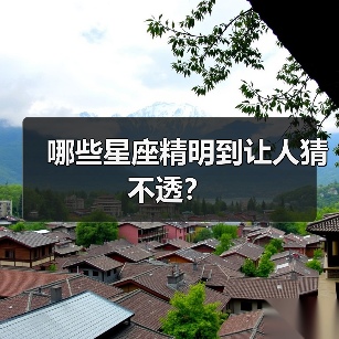 哪些星座精明到让人猜不透？（图4）