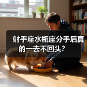 射手座水瓶座分手后真的一去不回头？（图1）