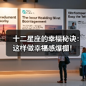 十二星座的幸福秘诀：这样做幸福感爆棚！（图1）