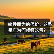 率性而为的代价：这些星座为何频频吃亏？（图2）