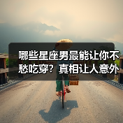 哪些星座男最能让你不愁吃穿？真相让人意外（图2）