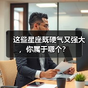 这些星座既硬气又强大，你属于哪个？（图1）