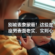 别被表象蒙蔽！这些星座男表面老实，实则心思深沉？（图3）