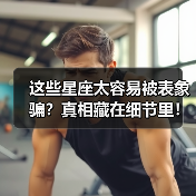 这些星座太容易被表象骗？真相藏在细节里！（图1）