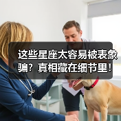 这些星座太容易被表象骗？真相藏在细节里！（图4）