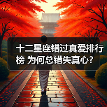 十二星座错过真爱排行榜 为何总错失真心？（图1）