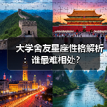 大学舍友星座性格解析：谁最难相处？（图2）