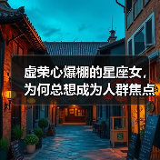 虚荣心爆棚的星座女，为何总想成为人群焦点？（图1）