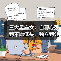 三大星座女：自尊心强到不愿低头，独立到让人不敢靠近（图1）