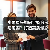 水象星座如何平衡浪漫与现实？打造高质量恋爱关系（图4）