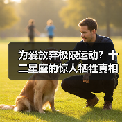 为爱放弃极限运动?十二星座的惊人牺牲真相!(图3) 为爱放弃极限运动?十二星座的惊人牺牲真相!(图3)