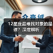 12星座最难找对象的是谁？深度解析（图1）