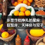 多重性格挣扎的星座：巨蟹座、天秤座与双子座的自我矛盾解析（图2）