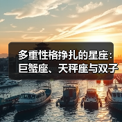 多重性格挣扎的星座：巨蟹座、天秤座与双子座的自我矛盾解析（图4）