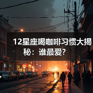 12星座喝咖啡习惯大揭秘：谁最爱？（图1）