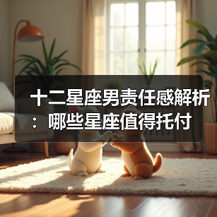 十二星座男责任感解析：哪些星座值得托付（图3）