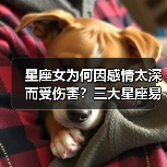 星座女为何因感情太深而受伤害?三大星座易受伤心理揭秘(图4) 星座女为何因感情太深而受伤害?三大星座易受伤心理揭秘(图4)