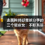 表面矜持却果断分手的三个星座女：不联系前任的理性选择（图1）
