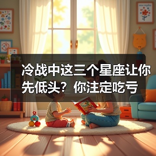 冷战中这三个星座让你先低头?你注定吃亏(图1) 冷战中这三个星座让你先低头?你注定吃亏(图1)