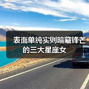 表面单纯实则暗藏锋芒的三大星座女（图1）