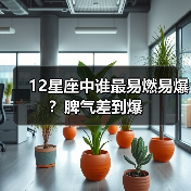 12星座中谁最易燃易爆？脾气差到爆（图3）