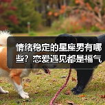 情绪稳定的星座男有哪些?恋爱遇见都是福气(图1) 情绪稳定的星座男有哪些?恋爱遇见都是福气(图1)