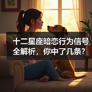 十二星座暗恋行为信号全解析,你中了几条?(图3) 十二星座暗恋行为信号全解析,你中了几条?(图3)