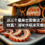 这三个星座恋爱像谈了寂寞？揭秘水瓶座天蝎座双子座情感能力